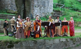 Capella Alta Furtensis und Arma Georgi auf der Schwarzenburg