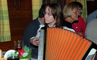 Musikantenstammstisch auf der Schwarzwihrberghütte